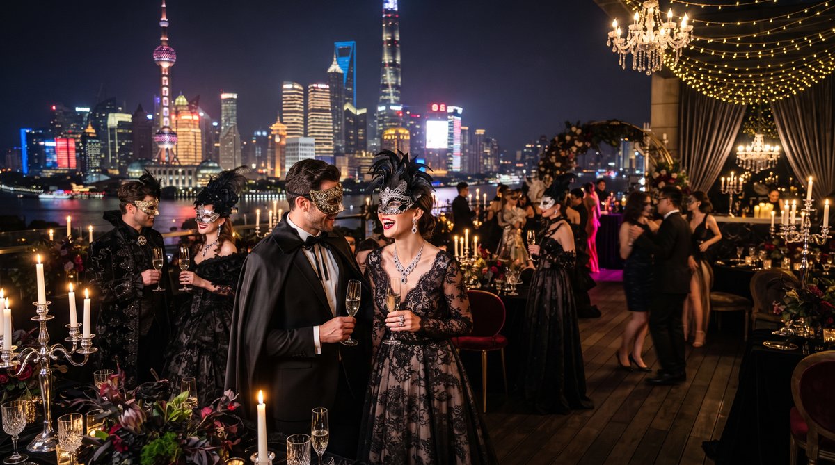Halloween Masquerade Gala, Шанхай